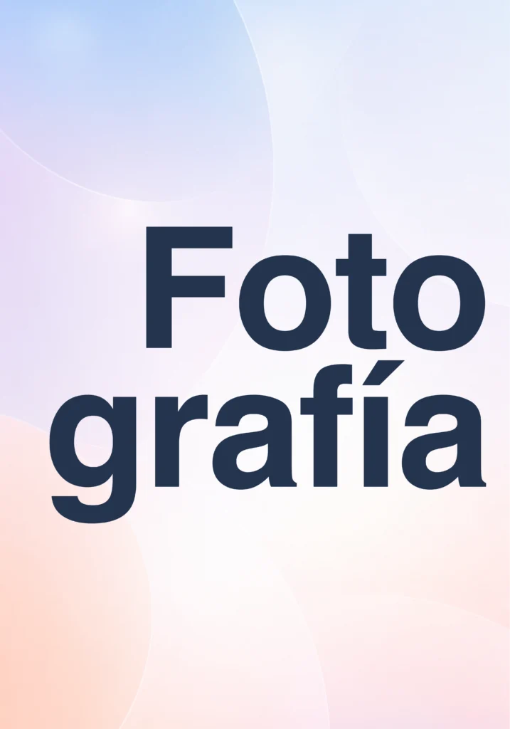 fotografía